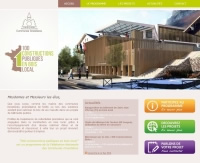 Mise en ligne du site internet « 100 constructions bois » 