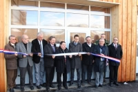 Inauguration de l'atelier bois de Barrême, premier bâtiment des Alpes du Sud certifié Bois des Alpes