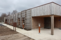 Inauguration de la Maison du Bois et de la Forêt à La Salvetat-sur-Agoût (Hérault)