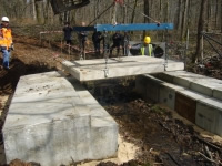 Franche-Comté : un franchissement des cours d'eau innovant dans les forêts communales