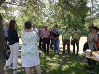 Rencontre des élus référents «forêt-bois » des collectivités franciliennes en forêt d'Etréchy