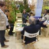 Réunion improvisée des Communes forestières sur le stand