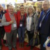 Pierre Grandadam, vice-président de la Fédération, Mona Garandel et les élus alsaciens