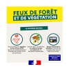 Campagne nationale de prévention et de sensibilisation contre les feux de forêt et de végétation