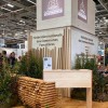 Un stand conçu comme un exemple vertueux de développement local