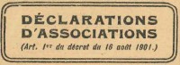 Retour sur 90 ans d'histoire / 1933 : création officielle de la Fédération